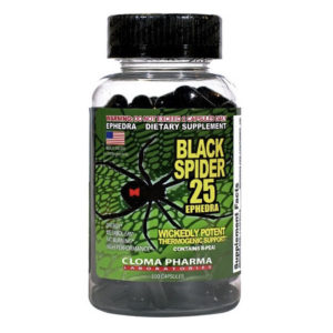 Cloma Pharma Black Spider 25 Ephedra (100кап)