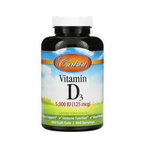 Carlson Vitamin D3 5000 IU (360гел)
